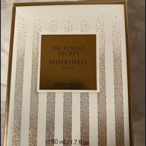 Victoria's Secret Gold & White Bombshell Gift Box